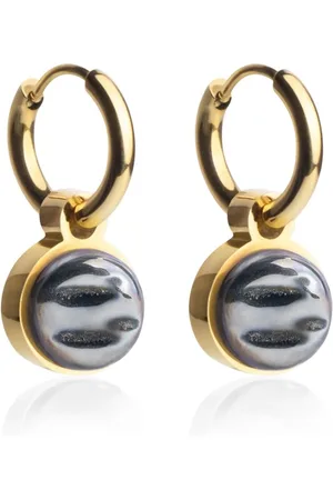 ALEXASCHA Paar Creolen Creolen mit Anhänger • Mix & Match Ohrringe • 12mm - Verkäufer: