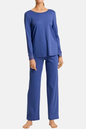 Hanro Pyjama Sophie (Set, 2 tlg) Pyjama - Baumwolle - Atmungsaktiv - Verkäufer: simply4you