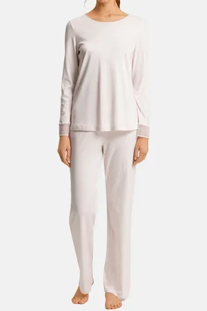 Hanro Pyjama Sophie (Set, 2 tlg) Pyjama - Baumwolle - Atmungsaktiv - Verkäufer: simply4you