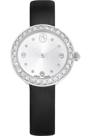 Swarovski Quarzuhr MATRIX TENNIS 5706663, Armbanduhr, Damenuhr, Swiss Made, Lederarmband, analog