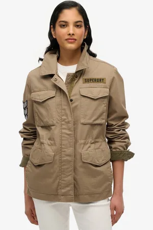Superdry Parka EMBELLISHED M65 MILITARY JKT