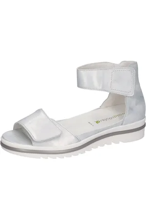 Waldläufer HAKURA Sandale, Sommerschuh, Sandalette, Keilabsatz, in Komfortweite H (sehr weit)