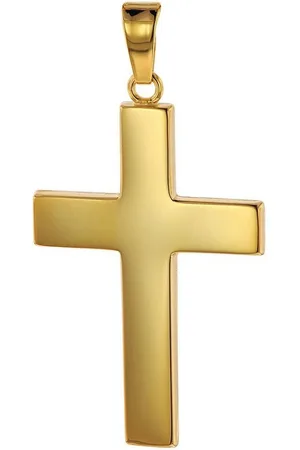 trendor Kreuzanhänger Kreuz- Gold 750 (18 Karat) 27 x 19 mm - Verkäufer: uhrcenter