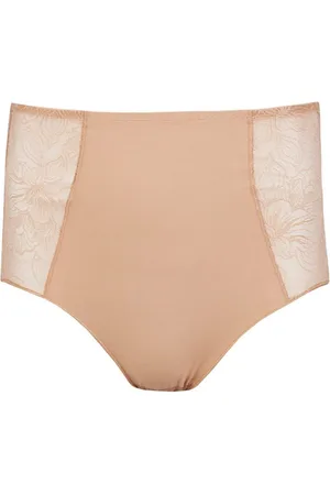Nina Von C. Slip Cotton Shape Taillenslip hoch (42 Caramel) - Verkäufer: Emma Dessous