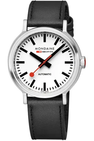 Mondaine Automatikuhr Automatik mit Lederband - Verkäufer: uhrcenter