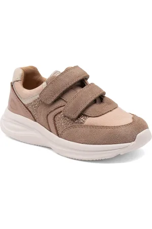 Bisgaard Yuki glitter Weite: normal Sneaker, Freizeitschuh, Mädchen Schuh mit Klett, Größenschablone zum Download