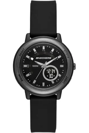 Skechers Chronograph SALERNO SR6328, Quarzuhr, Armbanduhr, Damenuhr, Silikonarmband, analog, digital