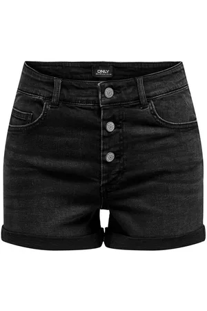 ONLY Shorts ONLHUSH HW BUTTON FOLD UP SHORTS DNM PIM