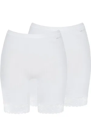 Mey Lange Unterhose 2er Pack Lights (Spar-Set, 2-St) Langbein Schlüpfer - Baumwolle - Ohne auftragende Seitennähte - Verkäufer: simply4you