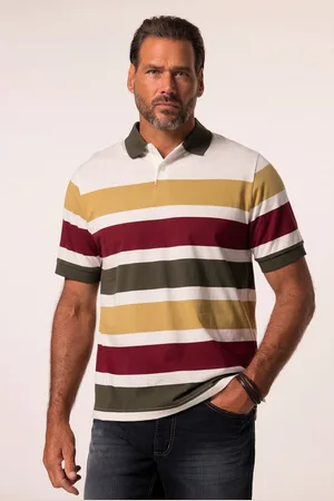 JP 1880 Poloshirt JP 1880 Poloshirt Halbarm Ringeljersey bis 8 XL - Verkäufer: Popken Fashion Group