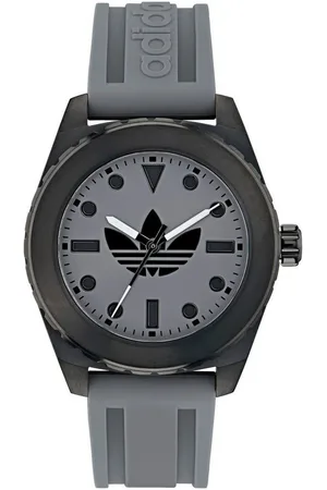 adidas Quarzuhr DISCOVERER ONE AOSY250232I, Armbanduhr, Herren, Damen, Silikonarmband, wasserabweisend bis 5 bar
