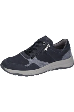 Waldläufer K-JOHN Sneaker, Schnürschuh, Halbschuh mit seitlichem Reißverschluss, K-Weite