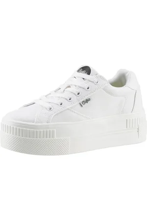 Buffalo Plateausneaker mit Memory Foam, Freizeitschuh, Halbschuh, Schnürschuh