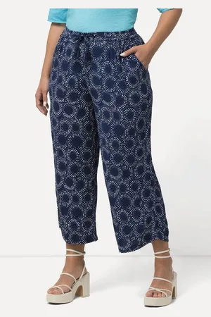 Ulla Popken Culotte Culotte Rose Kreise weites Bein Elastikbund - Verkäufer: Popken Fashion Group
