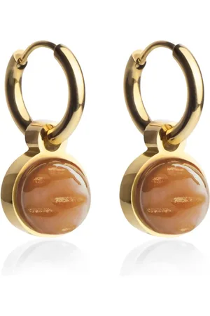 ALEXASCHA Paar Creolen Creolen mit Anhänger • Mix & Match Ohrringe • 12mm - Verkäufer: