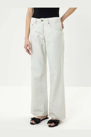Herrlicher Leinenhose Edna Cotton Linen Mix 5 Pocket Hose aus Baumwolle mit Leinen im Flared Fit - Verkäufer: P-Graph GmbH Mode & mehr