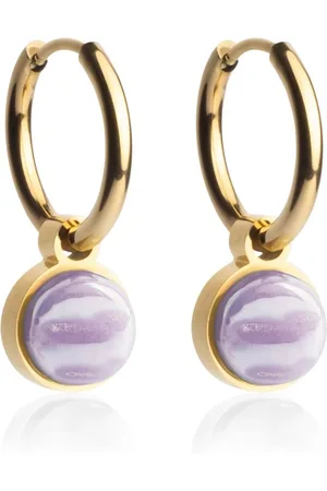 ALEXASCHA Paar Creolen Creolen mit Charms • Mix & Match Ohrringe • 16mm - Verkäufer: