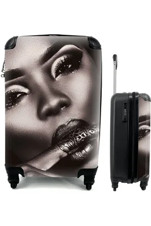 MuchoWow Handgepäckkoffer Frau - Ring - Schmuck, 4 Rollen, Reisetasche mit rollen, Handgepäck für Ferien, Trolley, Reisekoffer - Verkäufer: GmbH