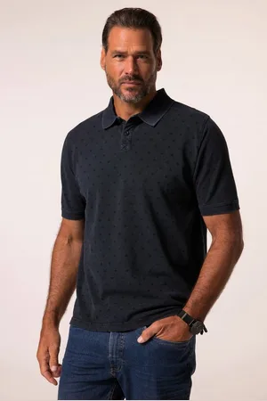 JP 1880 Poloshirt Poloshirt Halbarm Piqué Alloverdruck - Verkäufer: Popken Fashion Group