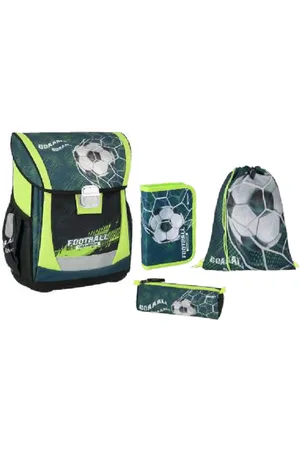 Spirit Schulranzen Fussball 4 tlg. Set Tornister Federtasche Turnbeutel Schlamper (4-tlg) - Verkäufer: SfG-Shop