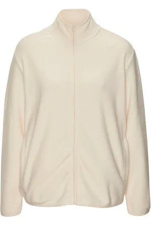 vivance collection Sweatjacke mit Stehkragen und Eingrifftaschen