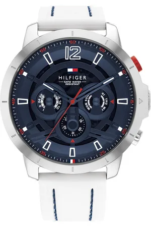 Tommy Hilfiger Multifunktionsuhr LUCA 1792148, Quarzuhr, Armbanduhr, Herrenuhr, Datum, Silikonarmband