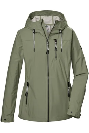 G.I.G.A. DX by killtec Softshelljacke GS 74 WMN SFTSHLL JCKT Softshelljacke: wasserabweisend, winddicht, PFAS-frei imprägniert
