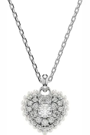 Swarovski Kette mit Anhänger Idyllia E Heart Herz, 5684386, mit ® Kristall - mit ® Perle