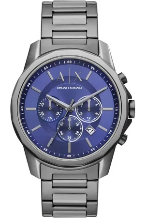 Armani Exchange Chronograph AX1731, Quarzuhr, Armbanduhr, Herrenuhr, Stoppfunktion, 12/24-Std.-Anzeige