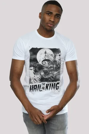 F4NT4STIC T-Shirt Disney Nightmare Before Christmas Hail The King Herren,Premium Merch,Regular-Fit,Basic,Bedruckt