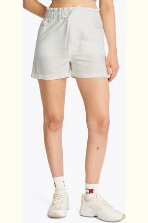Tommy Hilfiger Shorts TJW COTTON LINEN SHORT mit Rüsche
