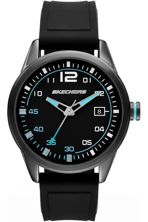 Skechers Quarzuhr SLAUSON SR5236, Armbanduhr, Herrenuhr, Silikonarmband, analog, Tag