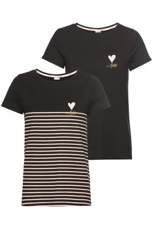 KangaROOS T-Shirt (Packung, 2-tlg., 2er-Pack) aus weicher Baumwollware