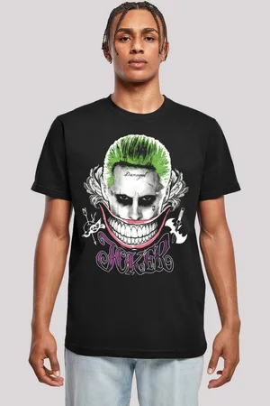 F4NT4STIC T-Shirt Suicide Squad Joker Coloured Smile Print