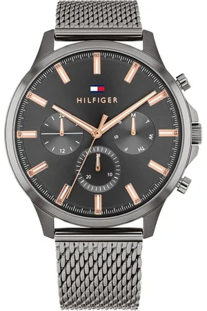 Tommy Hilfiger Multifunktionsuhr CASUAL 1710500, Quarzuhr, Armbanduhr, Herrenuhr, Datum, Edelstahlarmband