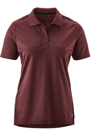 Gonso Radtrikot Pederoa Damen Radshirt, Polo-Shirt mit Spitzkragen, mit Rückentasche