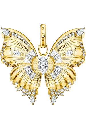 Thomas Sabo Schmetterlingsanhänger Butterfly Paradise Anhänger, PE984-051-14, PE984-414-14, mit Zirkonia (synth)