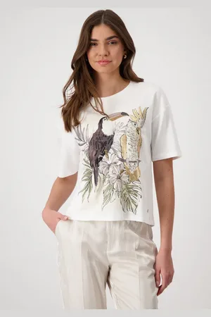 monari Rundhalsshirt mit Frontprint