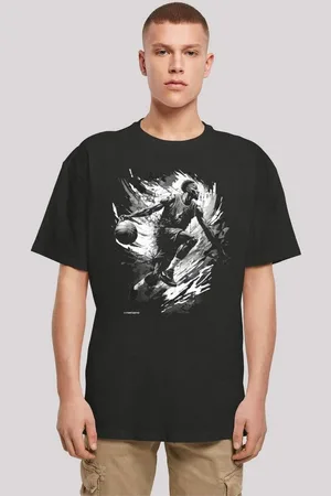 F4NT4STIC T-Shirt Basketball Splash Sport OVERSIZE TEE Print