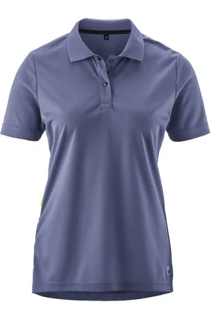 Gonso Radtrikot Pederoa Damen Radshirt, Polo-Shirt mit Spitzkragen, mit Rückentasche
