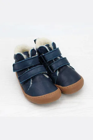 POLOLO Barfußstiefel Barefoot Winter Wolle Boot Schnürstiefelette - Verkäufer: Alex und Elis Kinderschuhe