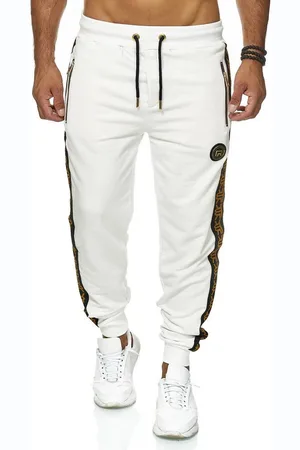 Redbridge Jogginghose mit goldenen Details und seitlichem Musterstreifen Auffälliges Design - Verkäufer: ChillDeal