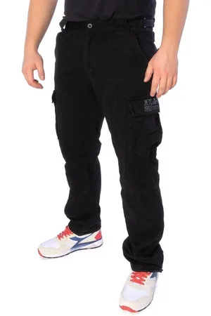 Jet Lag Cargohose Hose 21-753 Long Black - Verkäufer: Big Leshopski