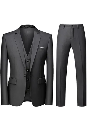 Allthemen Anzug (3 tlg) im Slim Fit ein Knopf Anzüge für Hochzeit - Verkäufer: