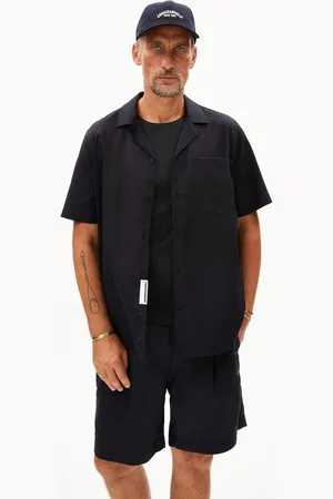 Armedangels Kurzarmhemd LOVAAR PREMIUM Herren Hemd aus TENCEL™ Lyocell Mix (1-tlg., Relaxed Fit) - Verkäufer: