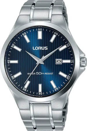Lorus Quarzuhr RH993KX9, Armbanduhr, Herrenuhr, Edelstahlarmband, analog, Datum