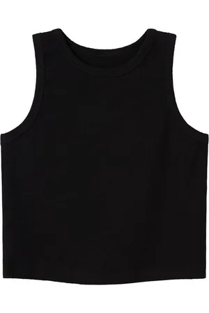NAME IT Tanktop Rib Short Top Nakal Black - Verkäufer: HUCKLEBUCK & FINJA Nordkinder Kindermode