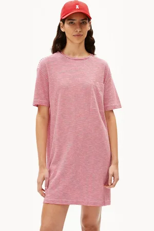 Armedangels Midikleid CHAARA LOVELY STRIPES Damen (1-tlg) Jerseykleid aus Bio-Baumwolle - Verkäufer: