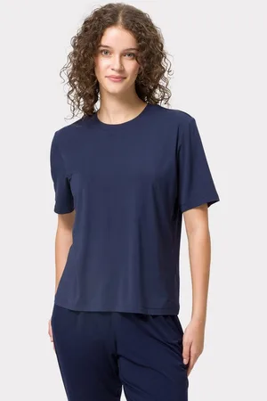 Les Lunes T-Shirt MILLIE Shirt Basic Locker geschnittenes Basic T-Shirt aus weichem Bambus-Mix - Verkäufer: GoJungo GmbH