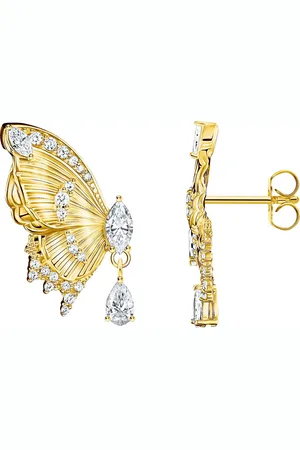 Thomas Sabo Paar Ohrstecker Butterfly Paradise Ohrstecker im Schmetterling-Design, mit Zirkonia (synth)